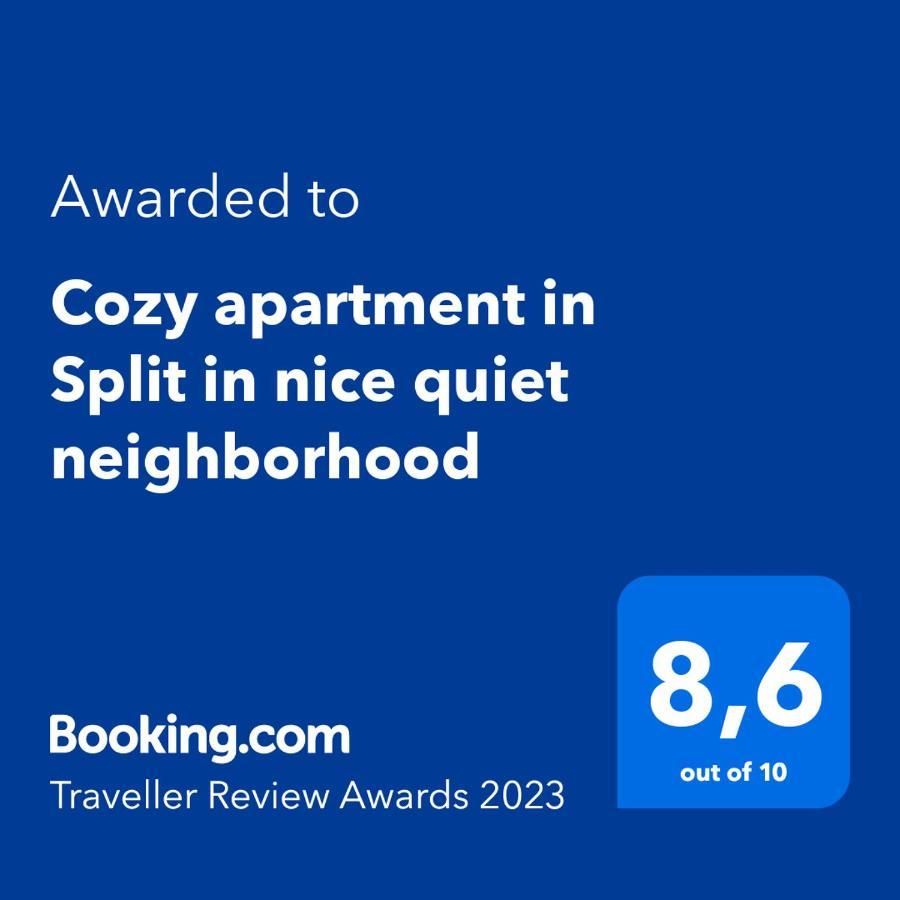 Cozy Apartment In Split In Nice Quiet Neighborhood Bagian luar foto